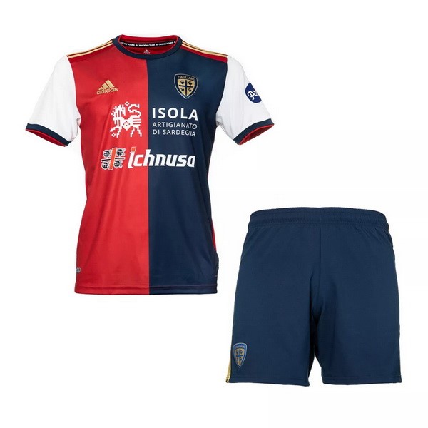 Maglia Cagliari Calcio Prima Bambino 20/21 Rosso